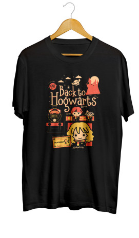 Harry Potter Chibi Baskılı Tişört
