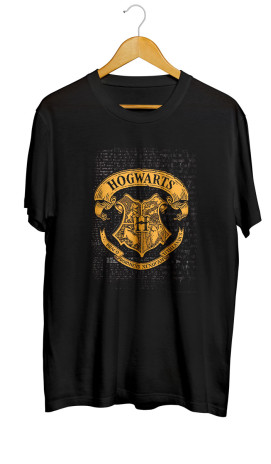 Harry Potter Hogwarts Logo Baskılı Tişört