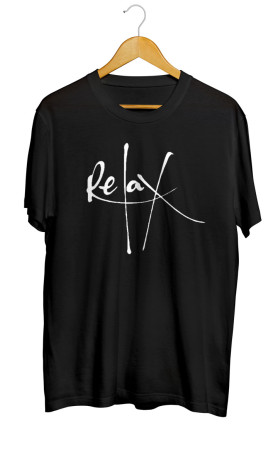 Relax Baskılı Tişört
