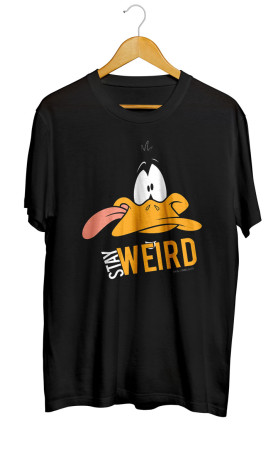 Weird Daffy Baskılı Tişört