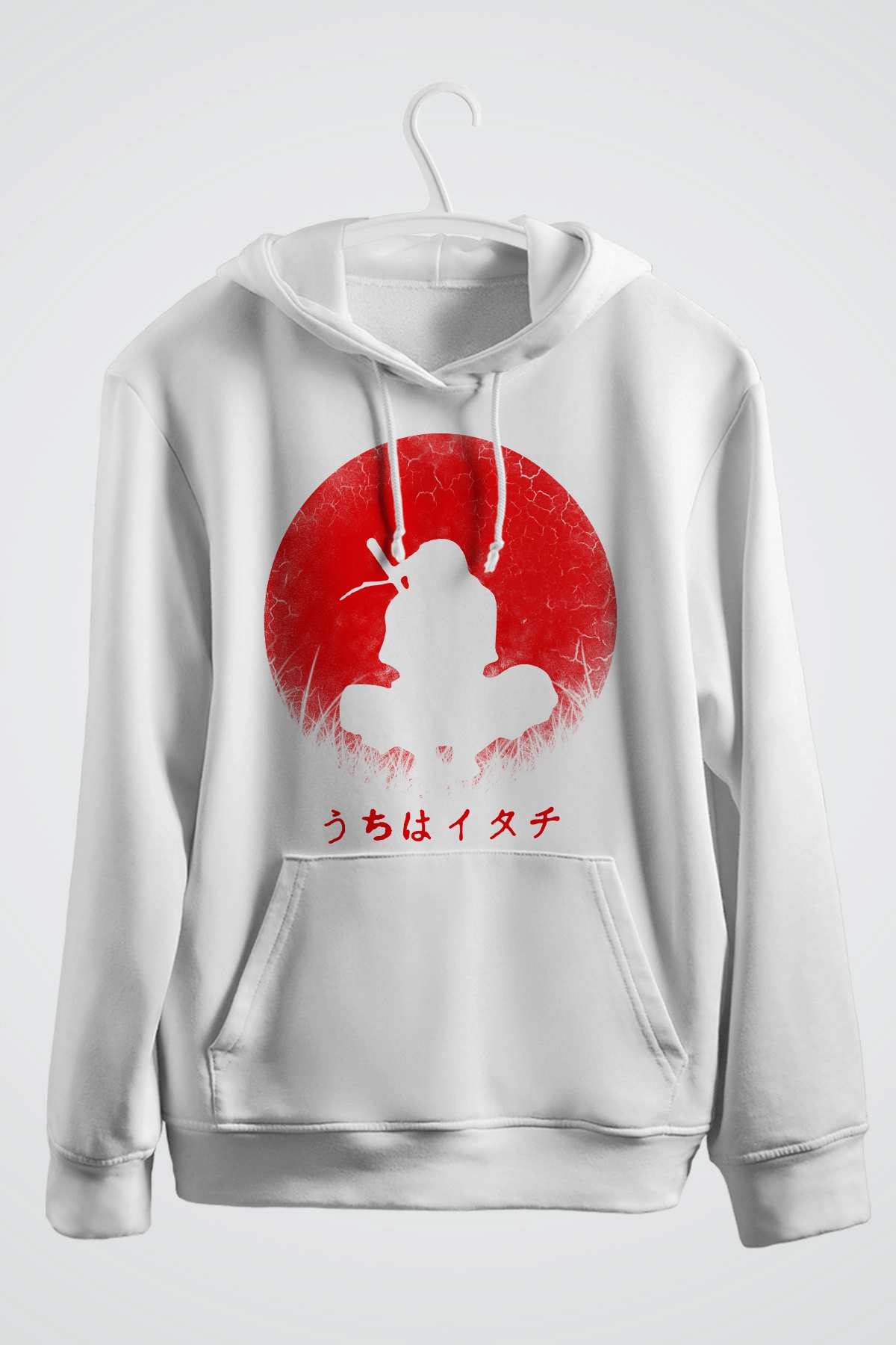 itachi Uchiha Baskılı Anime Kapşonlu Sweat