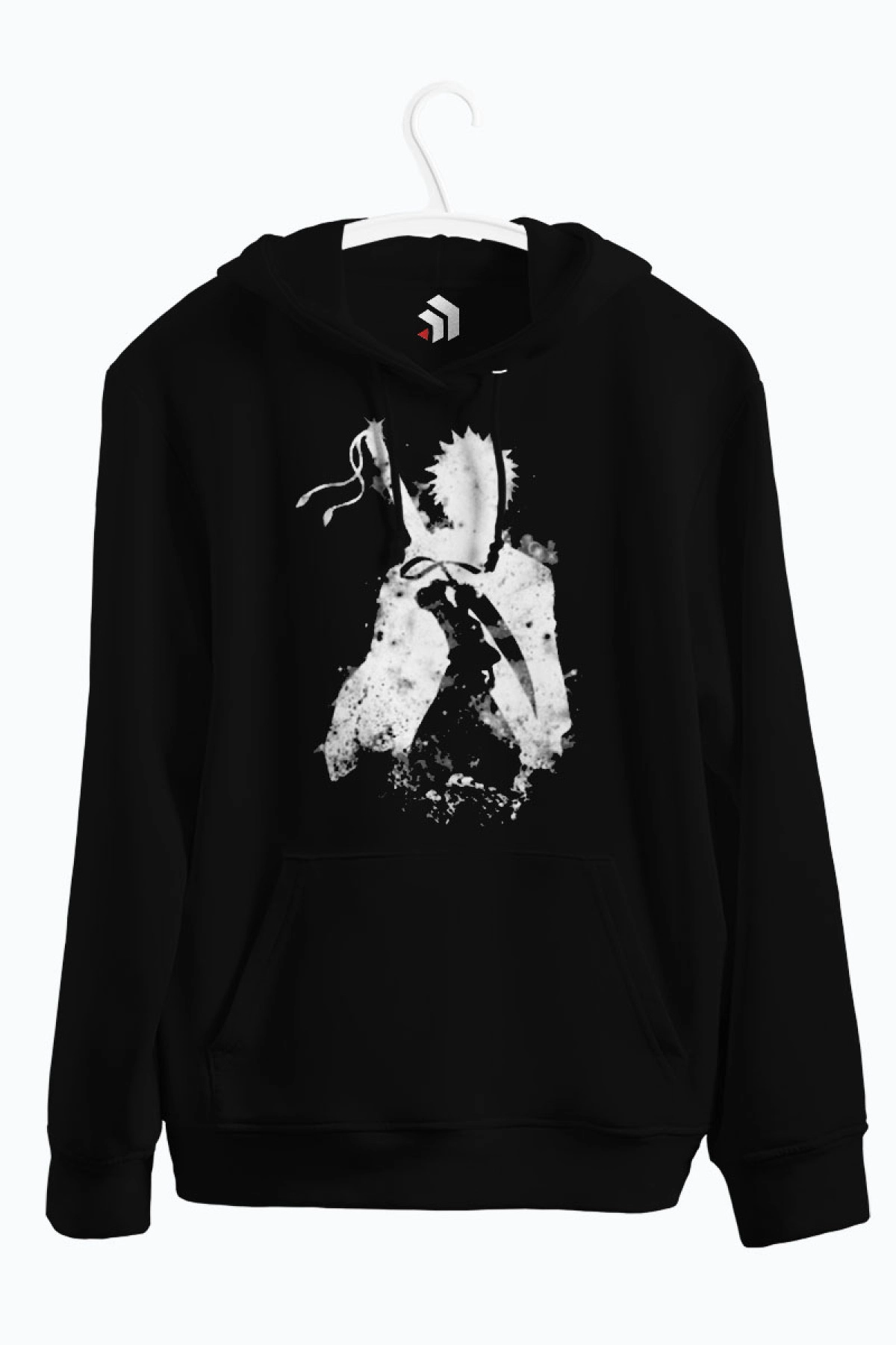 Bleach Anime Baskılı Kapşonlu Sweatshirt