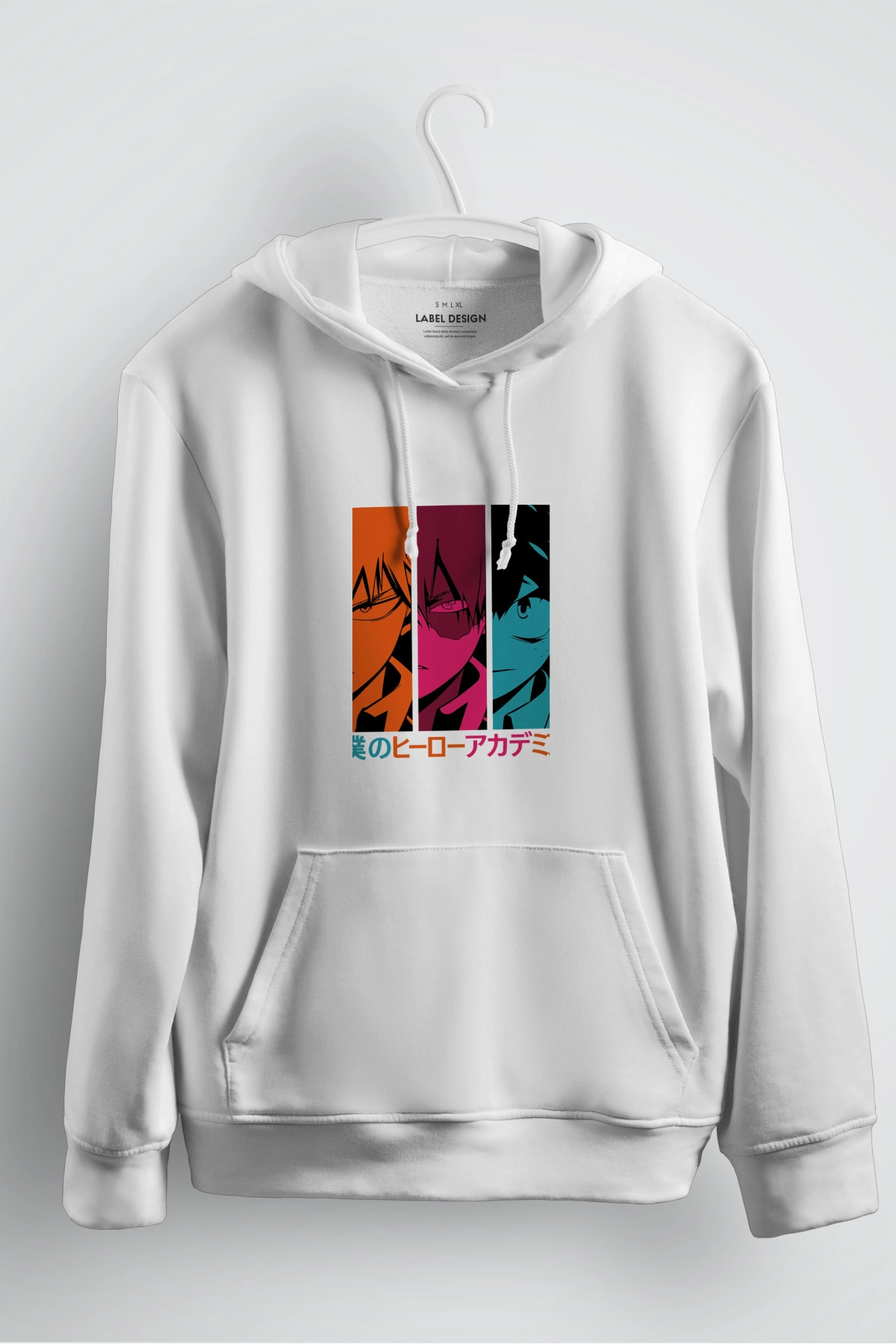 Bakugo Izuku Todoroki My Hero Academia Anime Baskılı Kapşonlu Sweat
