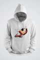 Dj Satürn Baskılı Kapşonlu Sweat