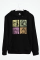 Denki Kaminari - My Hero Academia Anime Baskılı Kapşonlu Sweatshirt