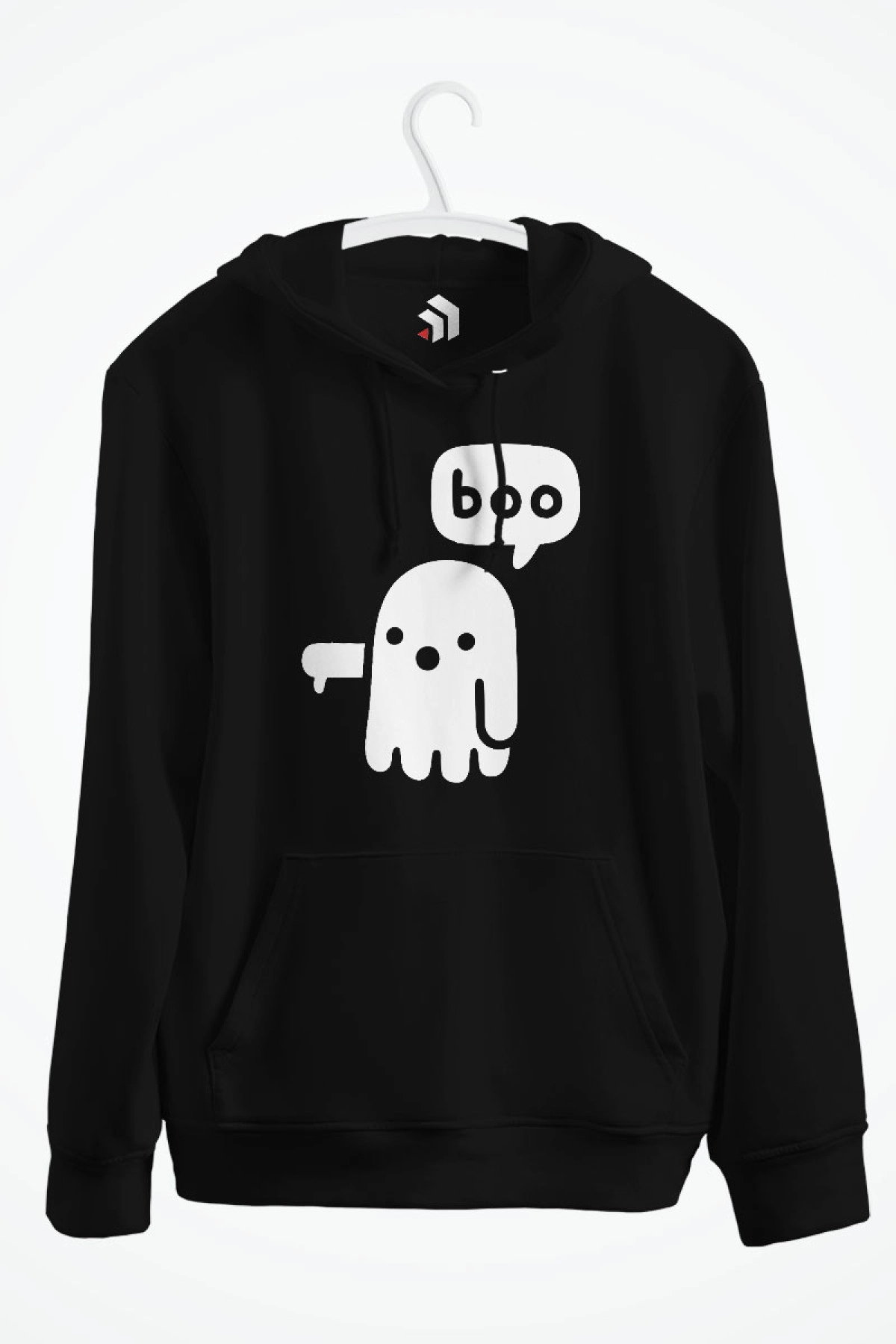 Ghost Of Disapproval Lightweight Baskılı Kapşonlu Sweatshirt
