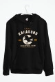 Karasuno Anime Baskılı Kapşonlu Sweatshirt