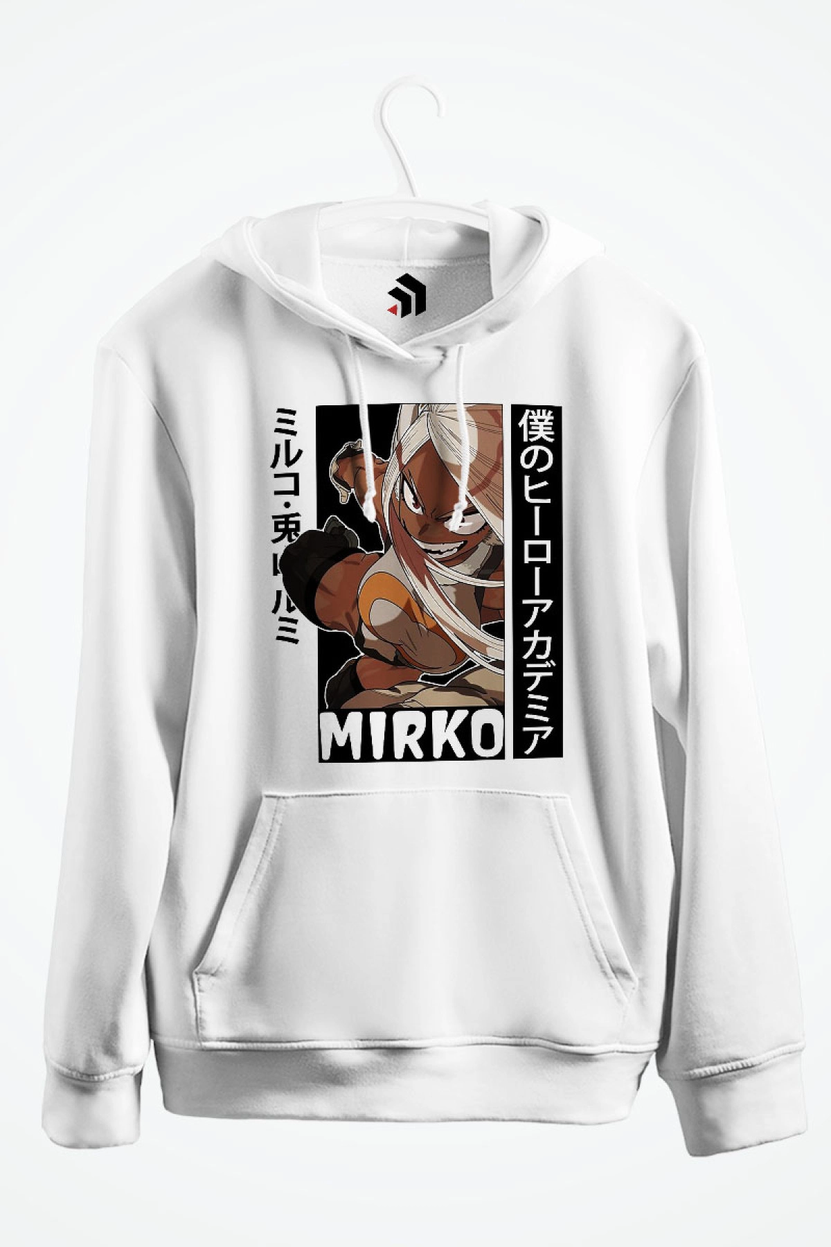 My Hero Academia - Rabbit Hero "Mirko" Anime Baskılı Kapşonlu Sweatshirt