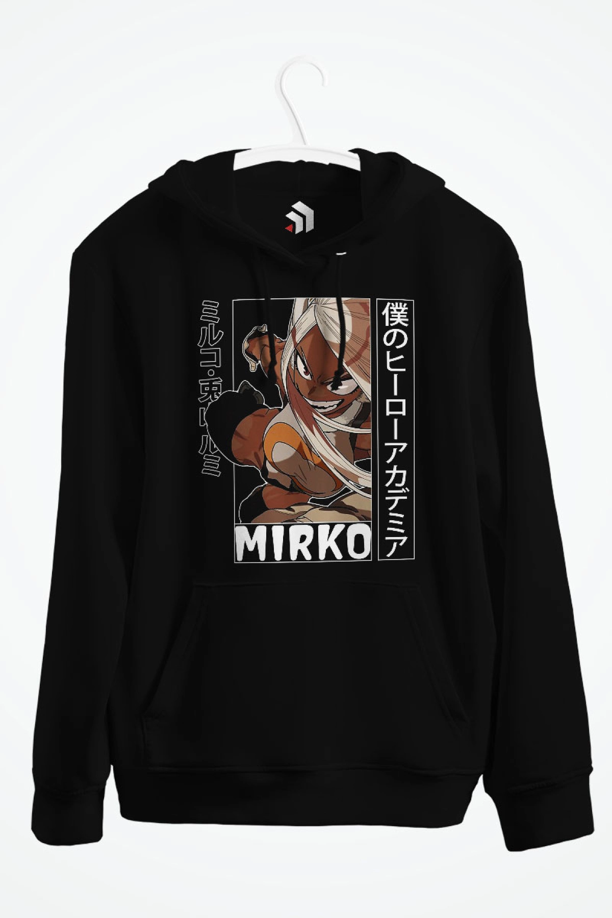 My Hero Academia - Rabbit Hero "Mirko" Anime Baskılı Kapşonlu Sweatshirt