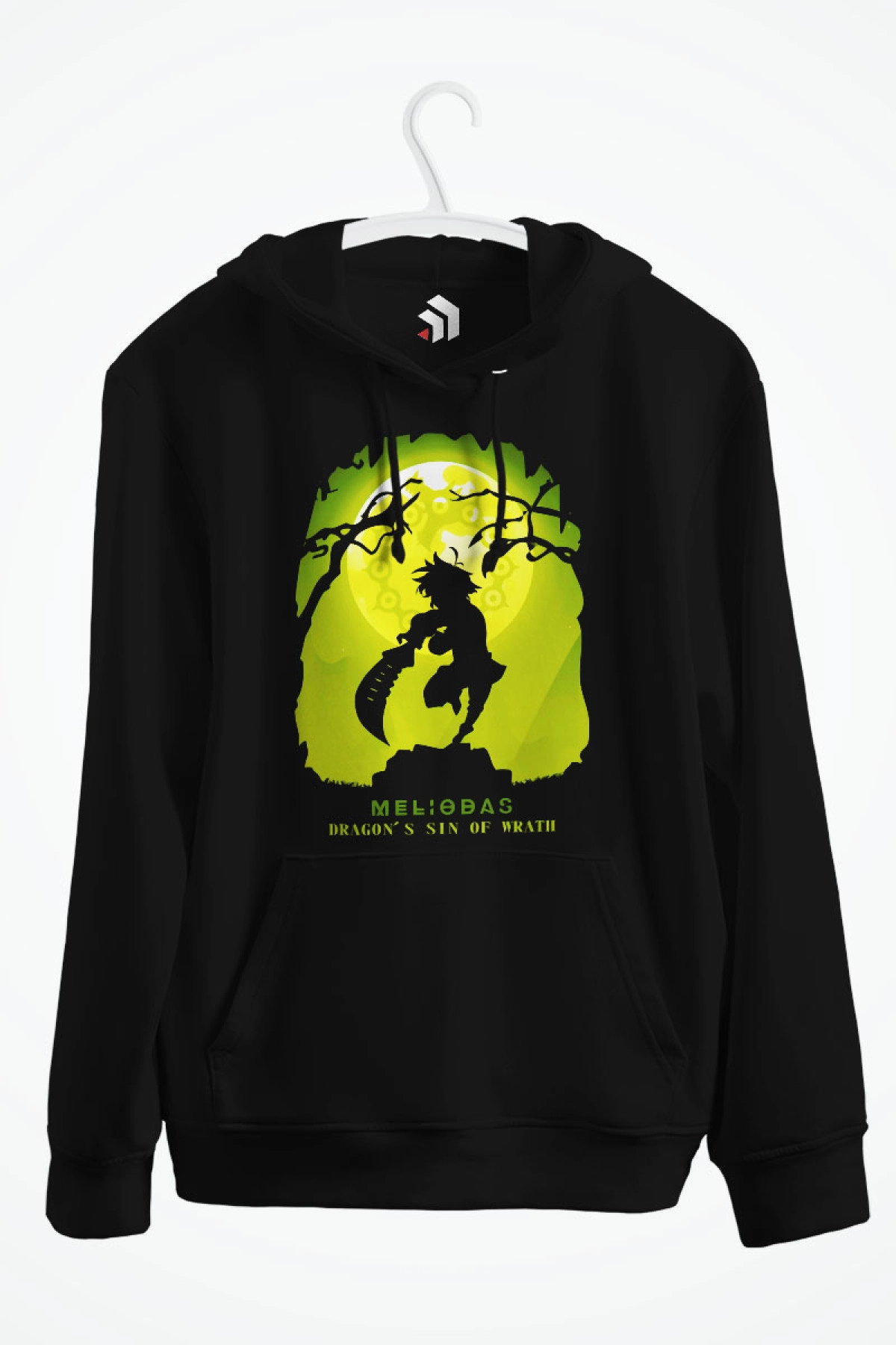The Seven Deadly Sins - MELIODAS Anime Baskılı Kapşonlu Sweatshirt