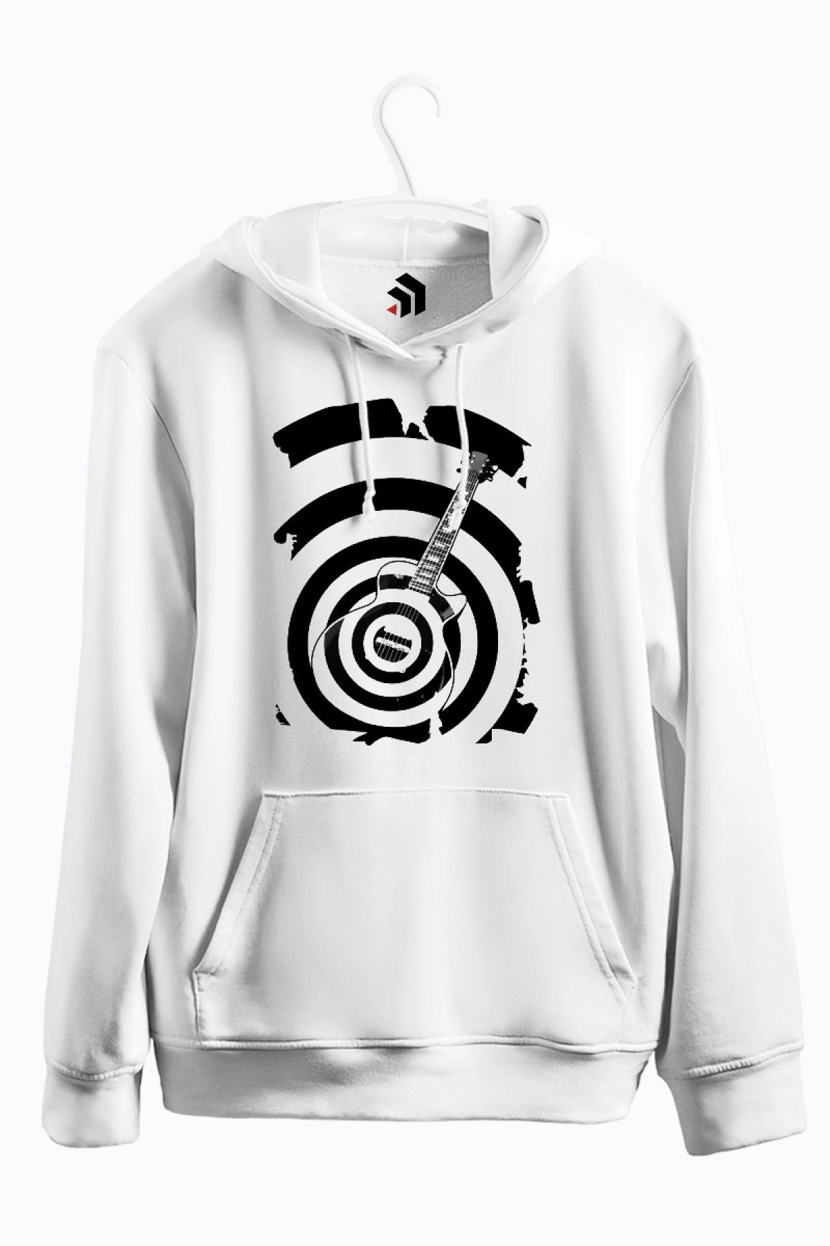 Black Label Society Baskılı Kapşonlu Sweatshirt