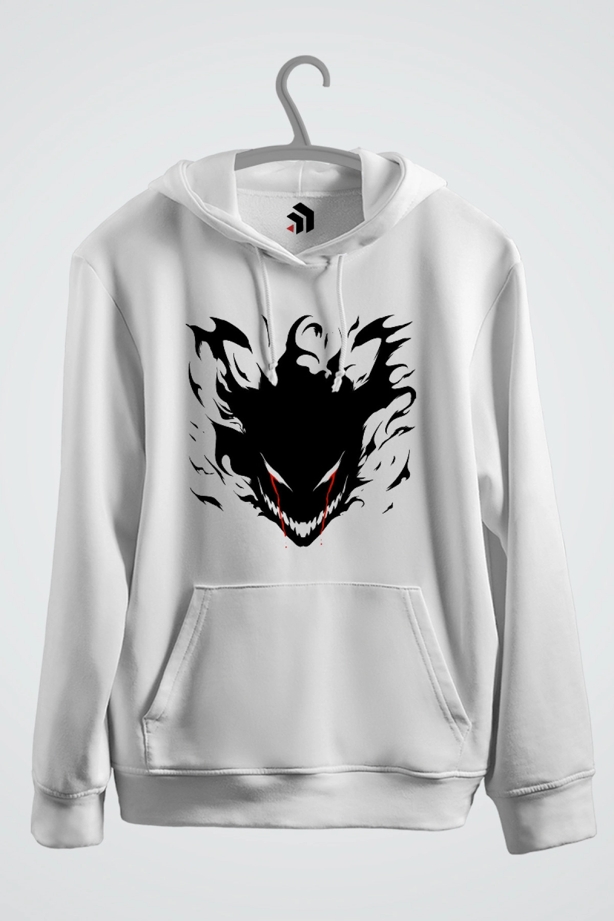 Devils May Cry Baskılı Kapşonlu Sweatshirt