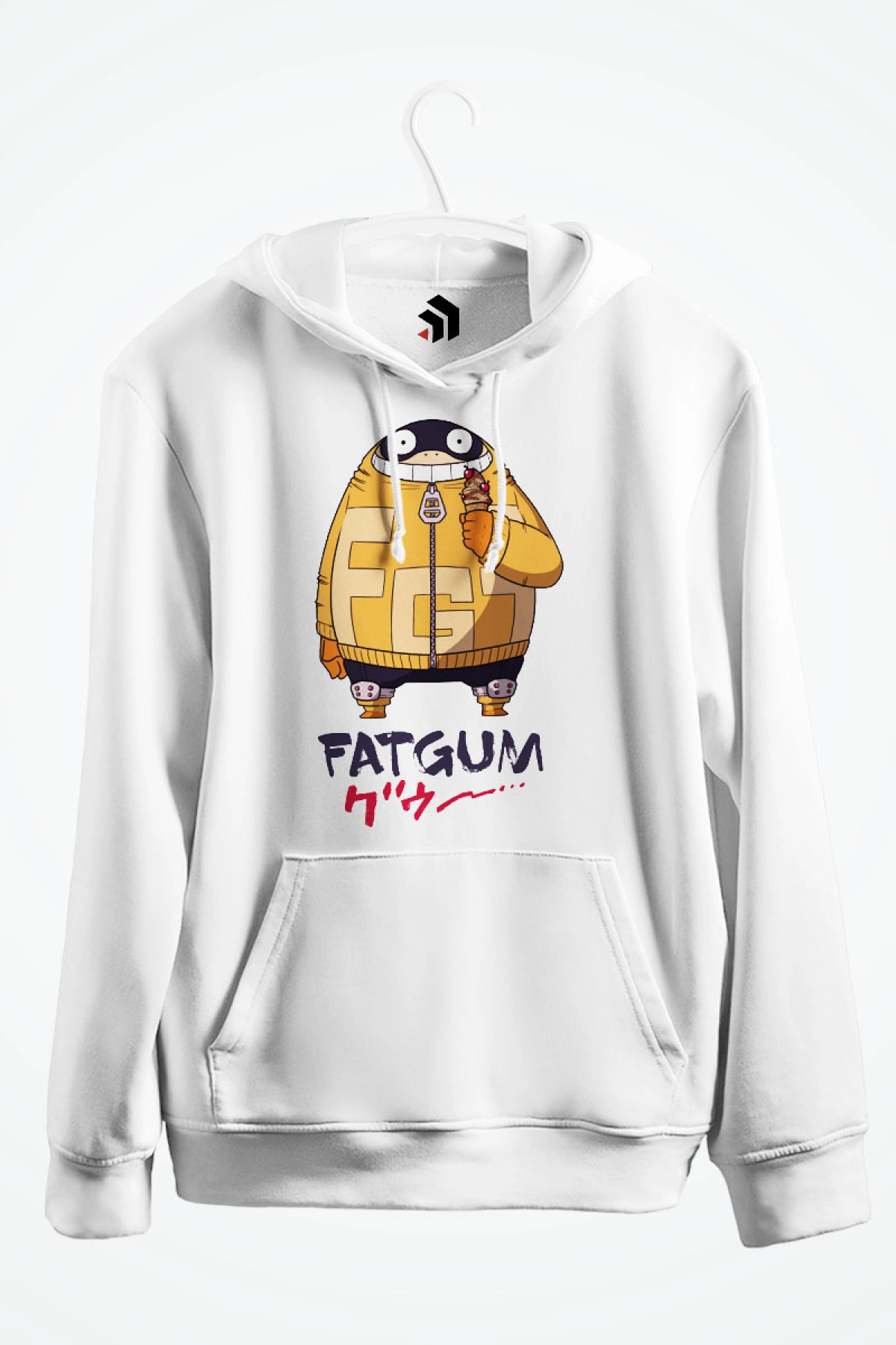 My Hero Academia Fatgum  Anime Baskılı Kapşonlu Sweatshirt