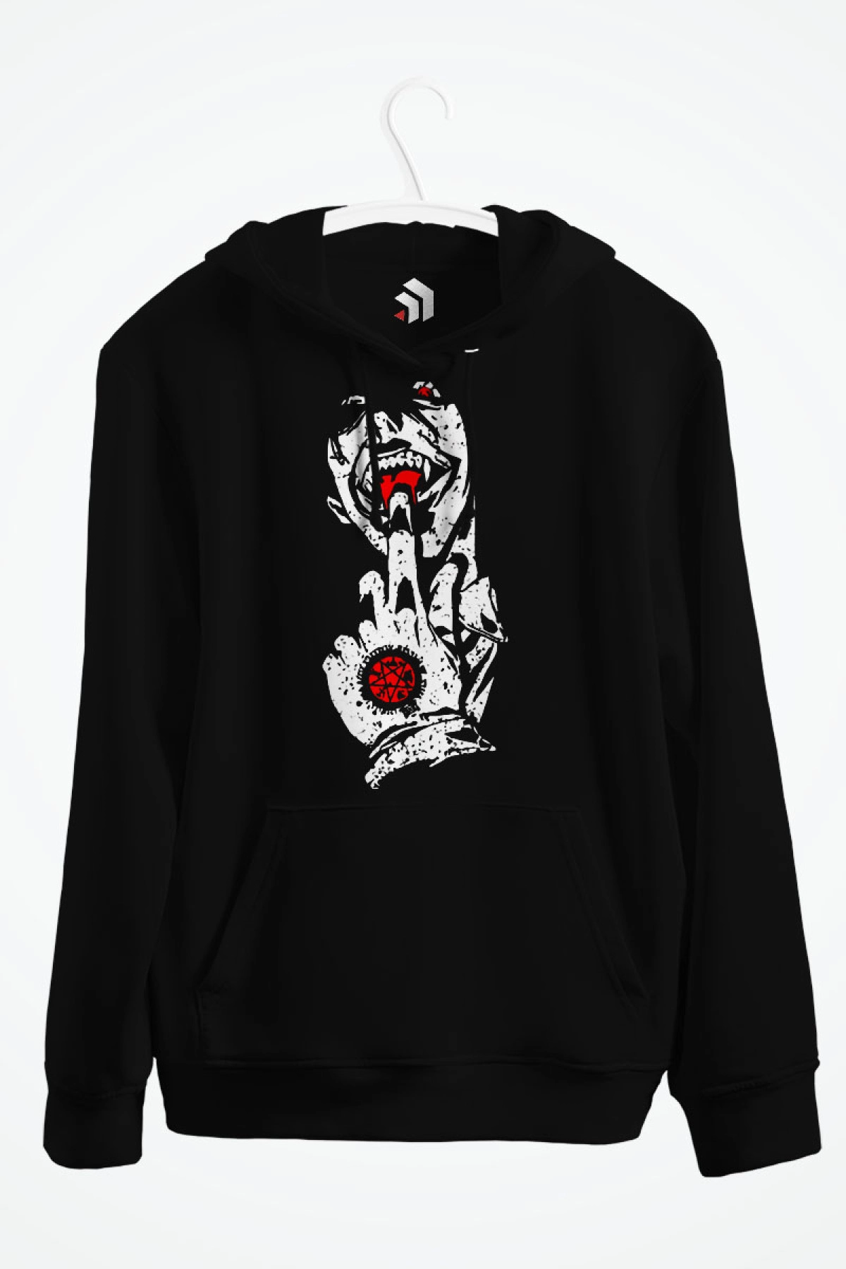 Alucard  Hellsing Tasted Anime Baskılı Kapşonlu Sweatshirt