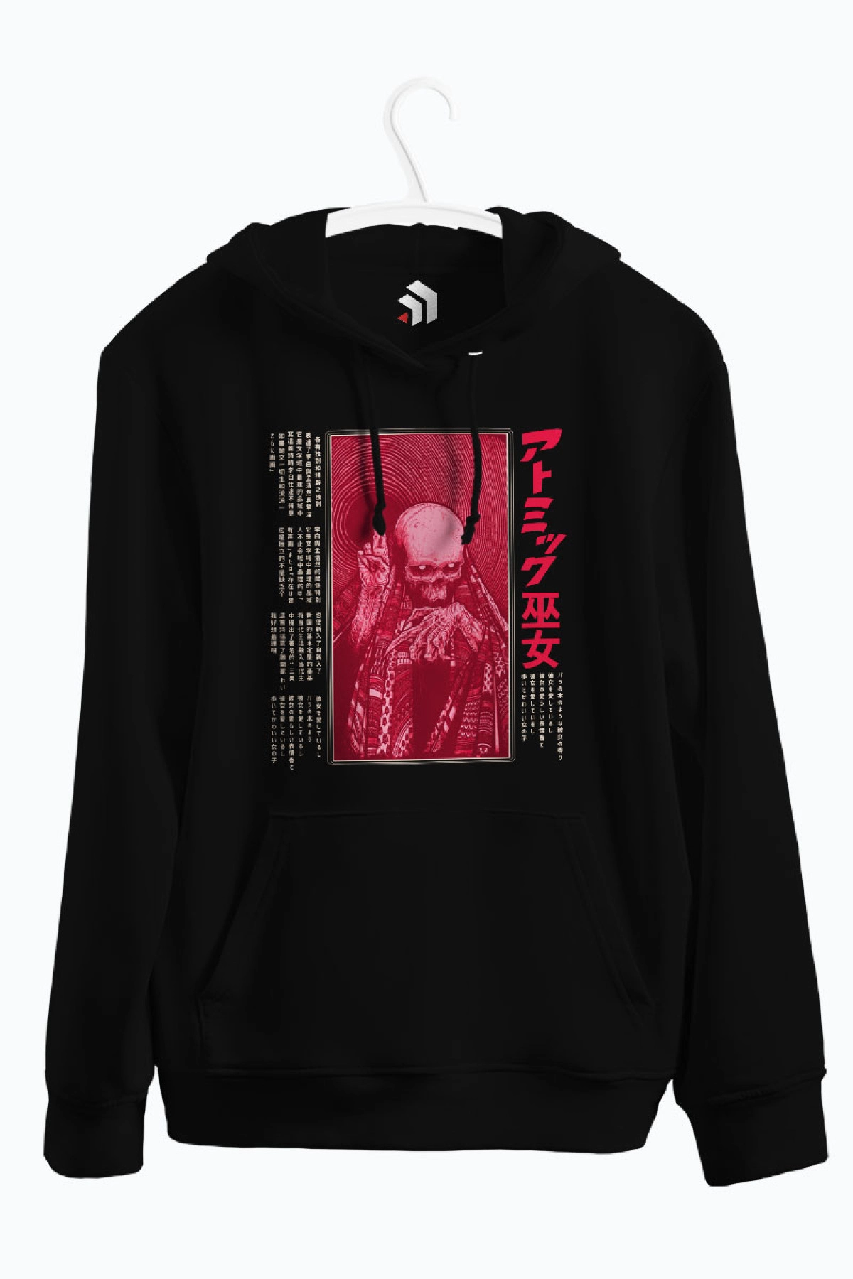 Horror Anime Kapşonlu Sweatshirt
