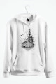 İstanbul Maiden Tower - Kız Kulesi Baskılı Kapşonlu Sweatshirt