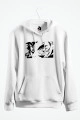 Kimetsu no Yaiba Anime Baskılı Kapşonlu Sweatshirt