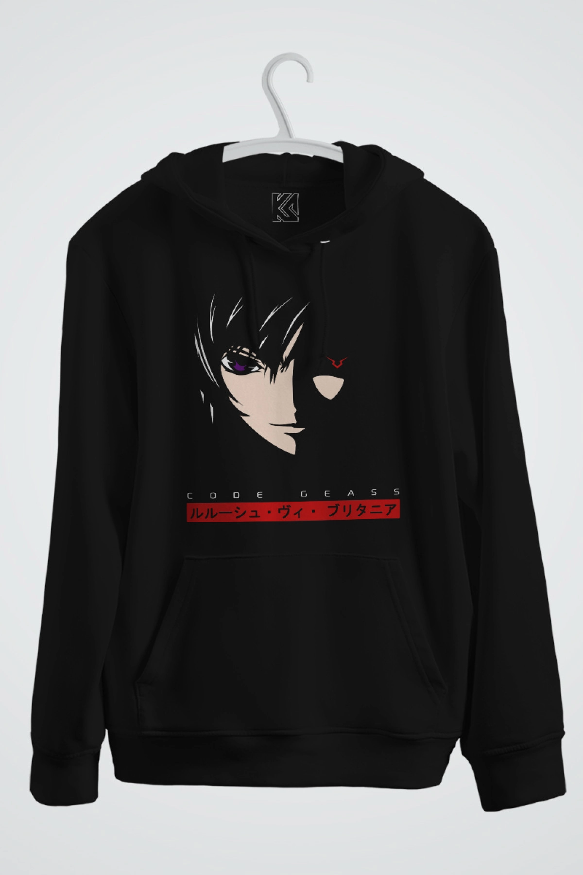 Lelouche vi Britannia Anime Baskılı Kapşonlu Sweat