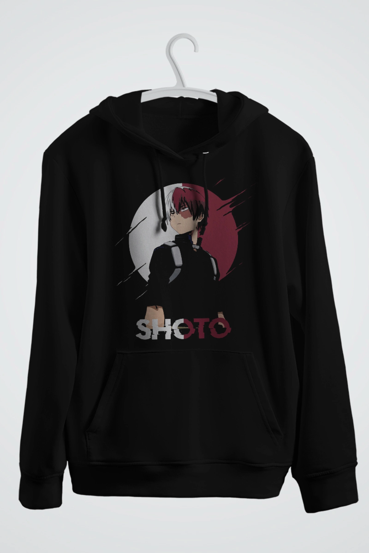Shoto - My Hero Academia Baskılı Anime Kapşonlu Sweat