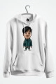 Squid Games 218. Gamer Baskılı Kapşonlu Sweatshirt