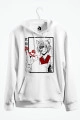 Tomoe Anime Baskılı Kapşonlu Sweatshirt
