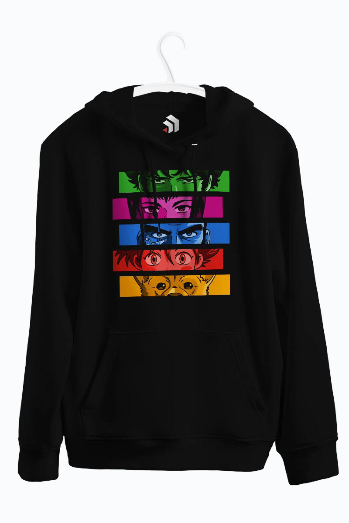 Too Good, Too Bad Anime Baskılı Kapşonlu Sweatshirt