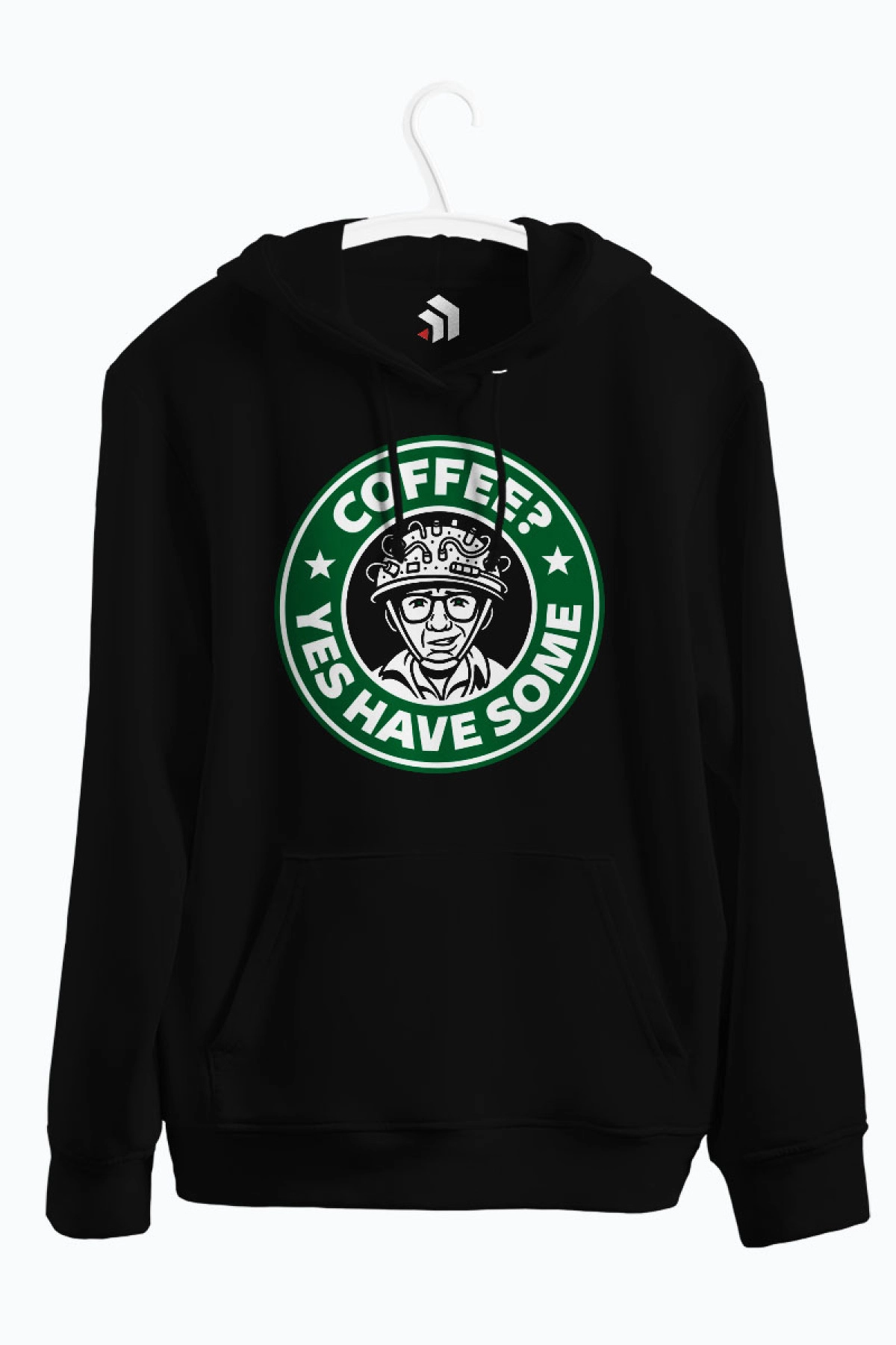 Yes, Have Some! Ghostbusters Baskılı Kapşonlu Sweatshirt