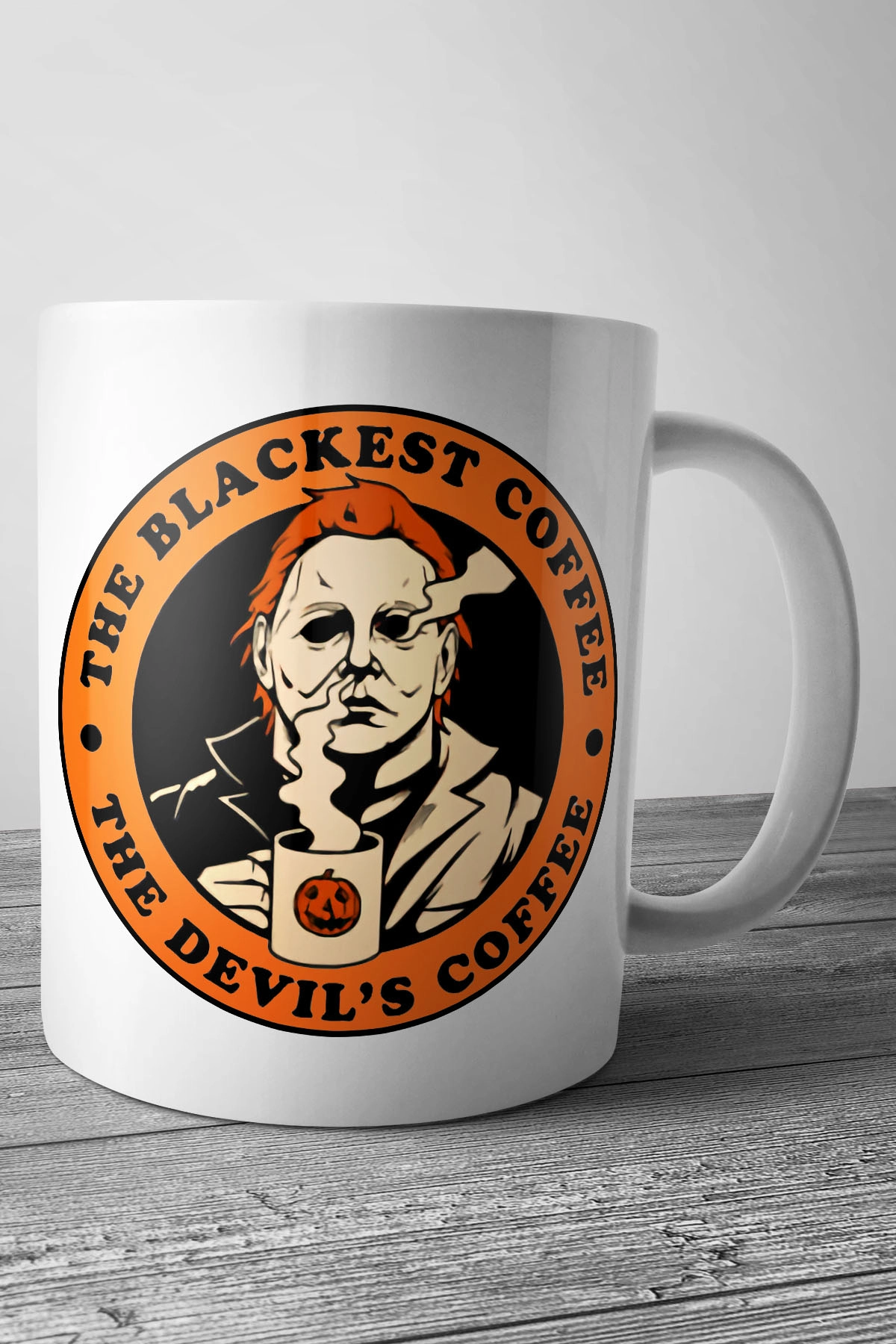 Michael Myers The Blackest Coffee The Devil’s Coffee Baskılı Kupa Bardak
