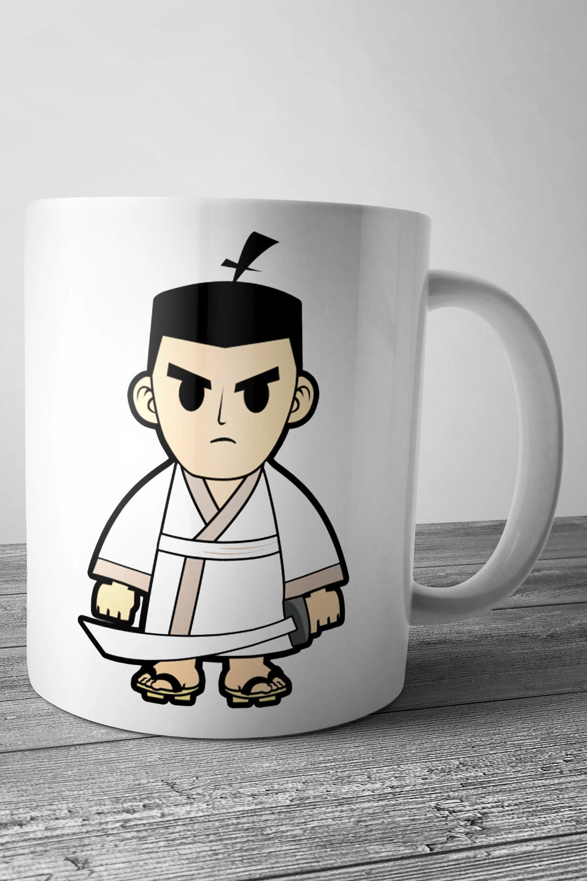 Samurai Jack Anime Baskılı Kupa Bardak