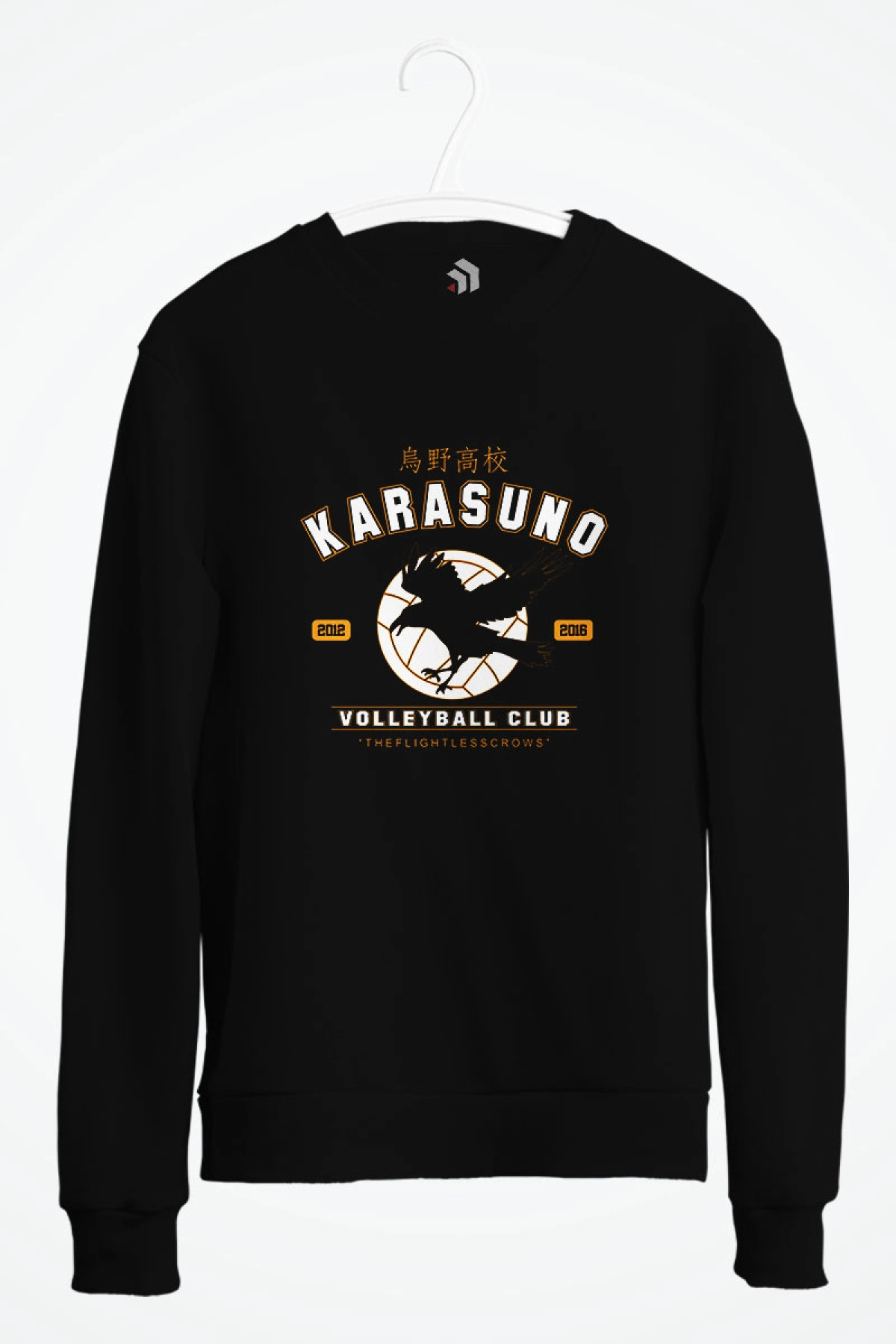 Anime Haikyuu Karasuno Baskılı Sweatshirt