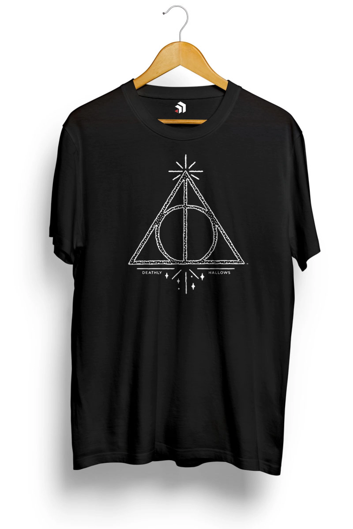 Harry Potter The Deathly Hallows Icon Baskılı Tişört
