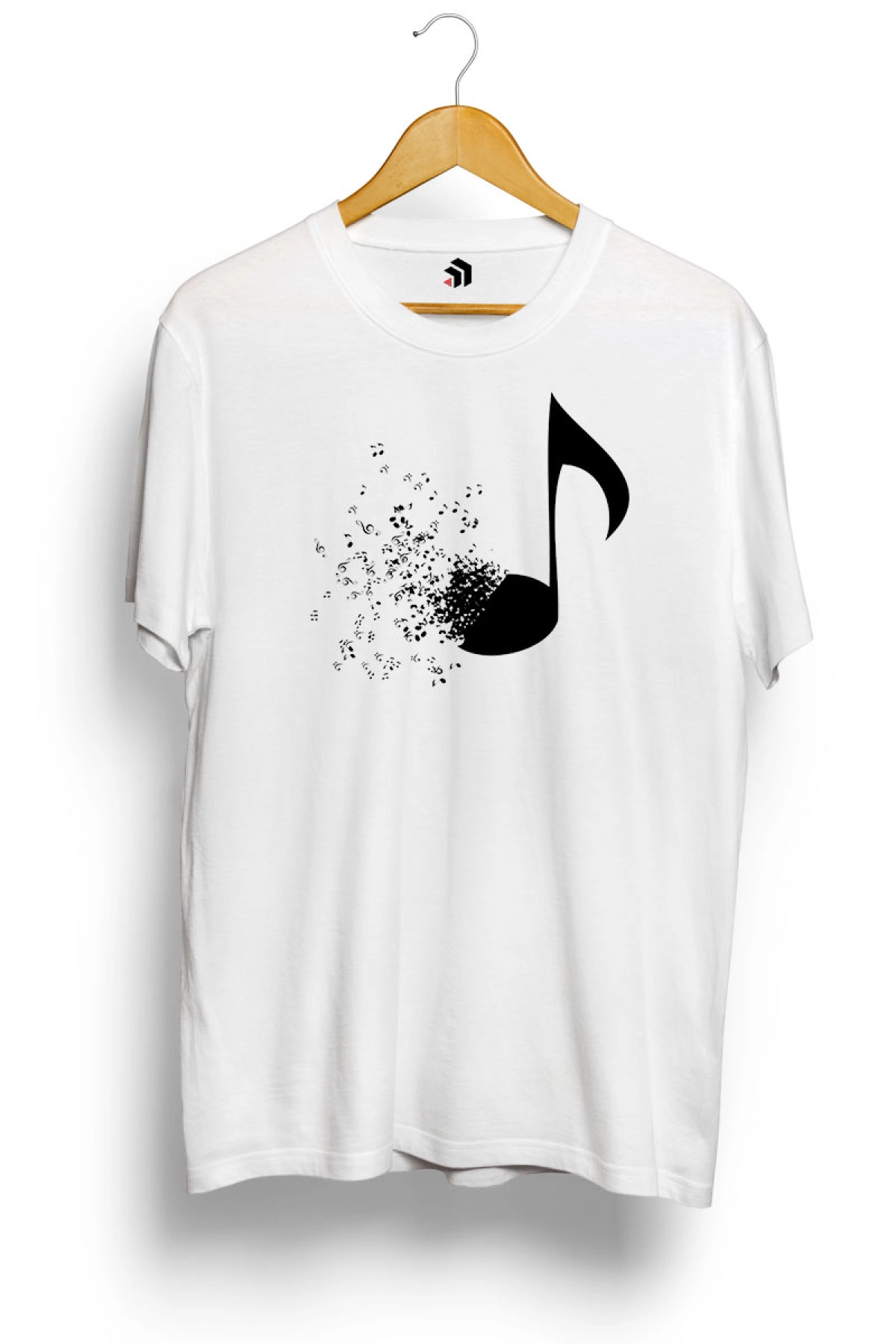 Lost into the Music Müzik Temalı Tişört
