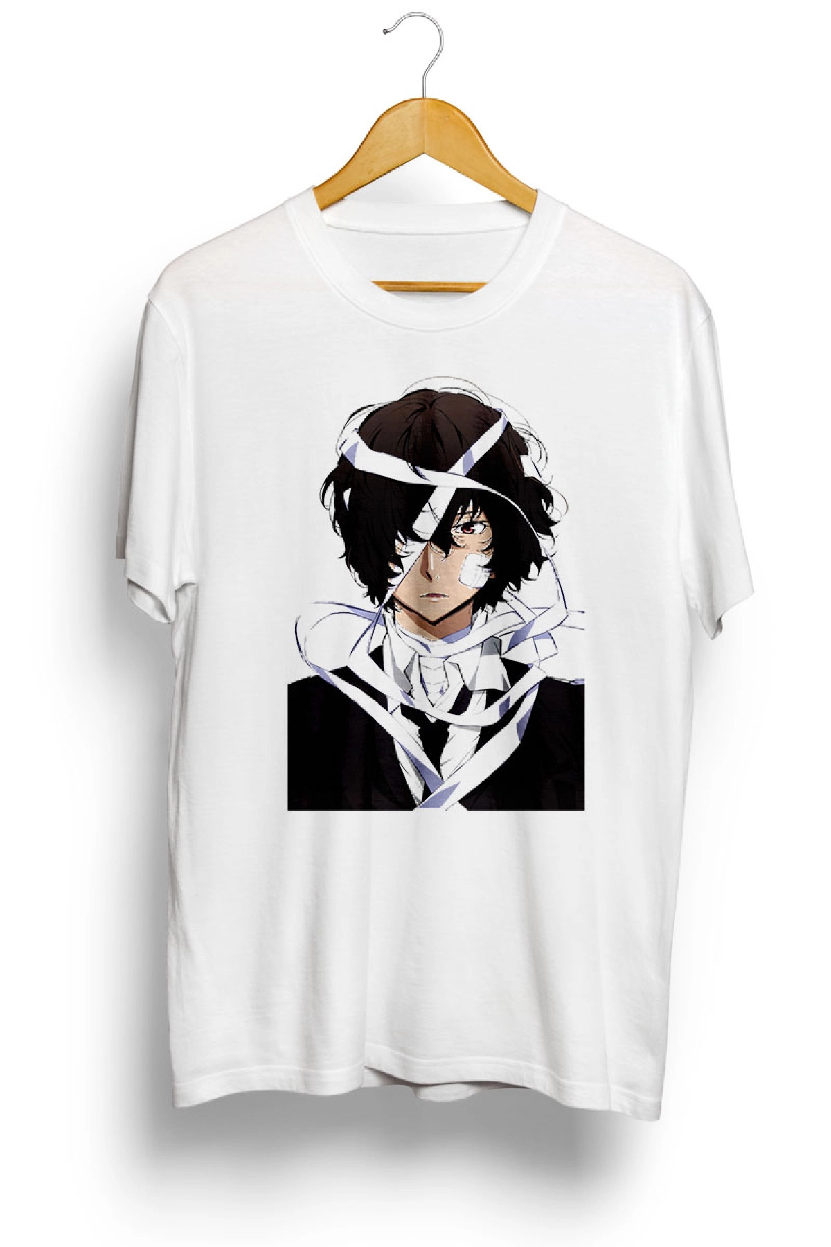 Dazai Osamu Anime Baskılı Tişört