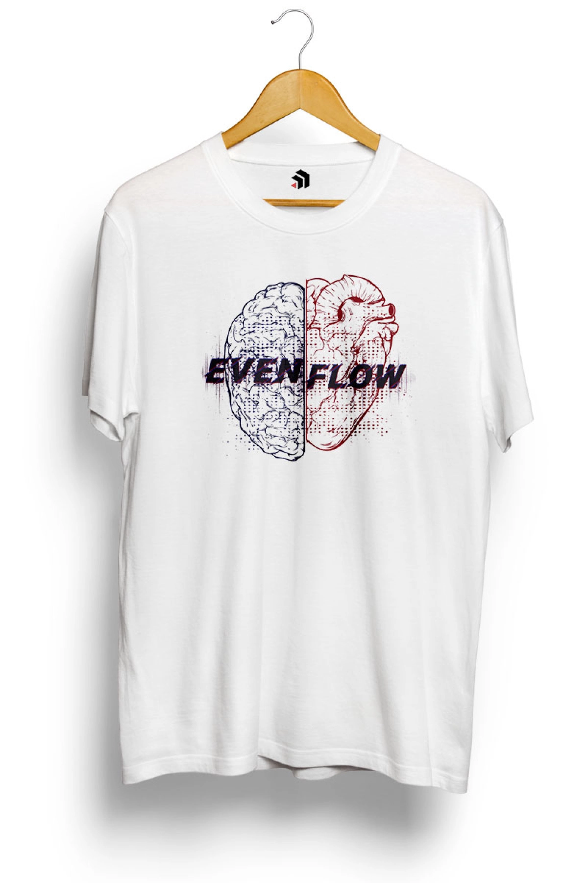 Even Flow Baskılı Tişört