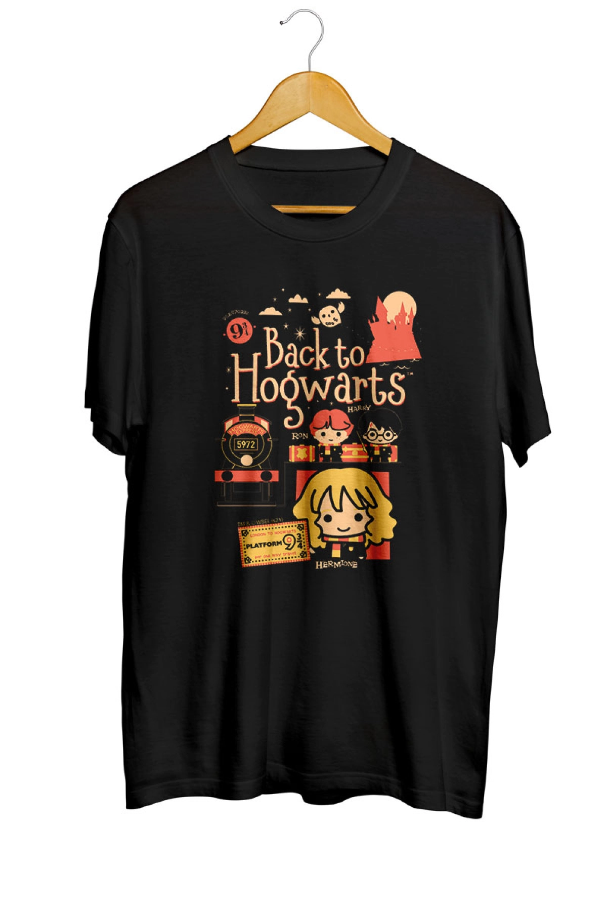 Harry Potter Chibi Baskılı Tişört