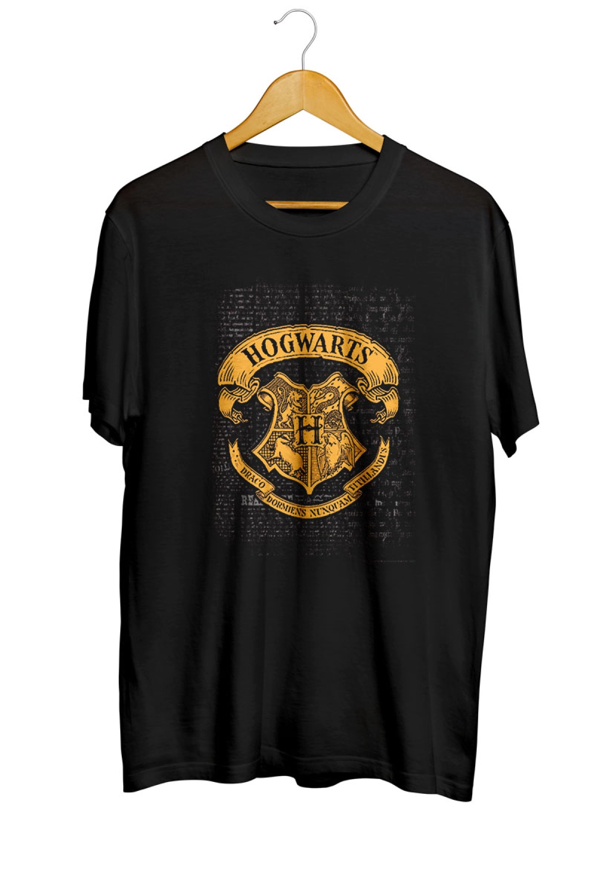 Harry Potter Hogwarts Logo Baskılı Tişört