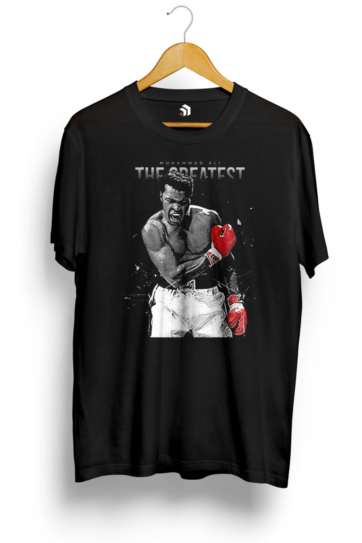 Muhammad Ali Baskılı Tişört