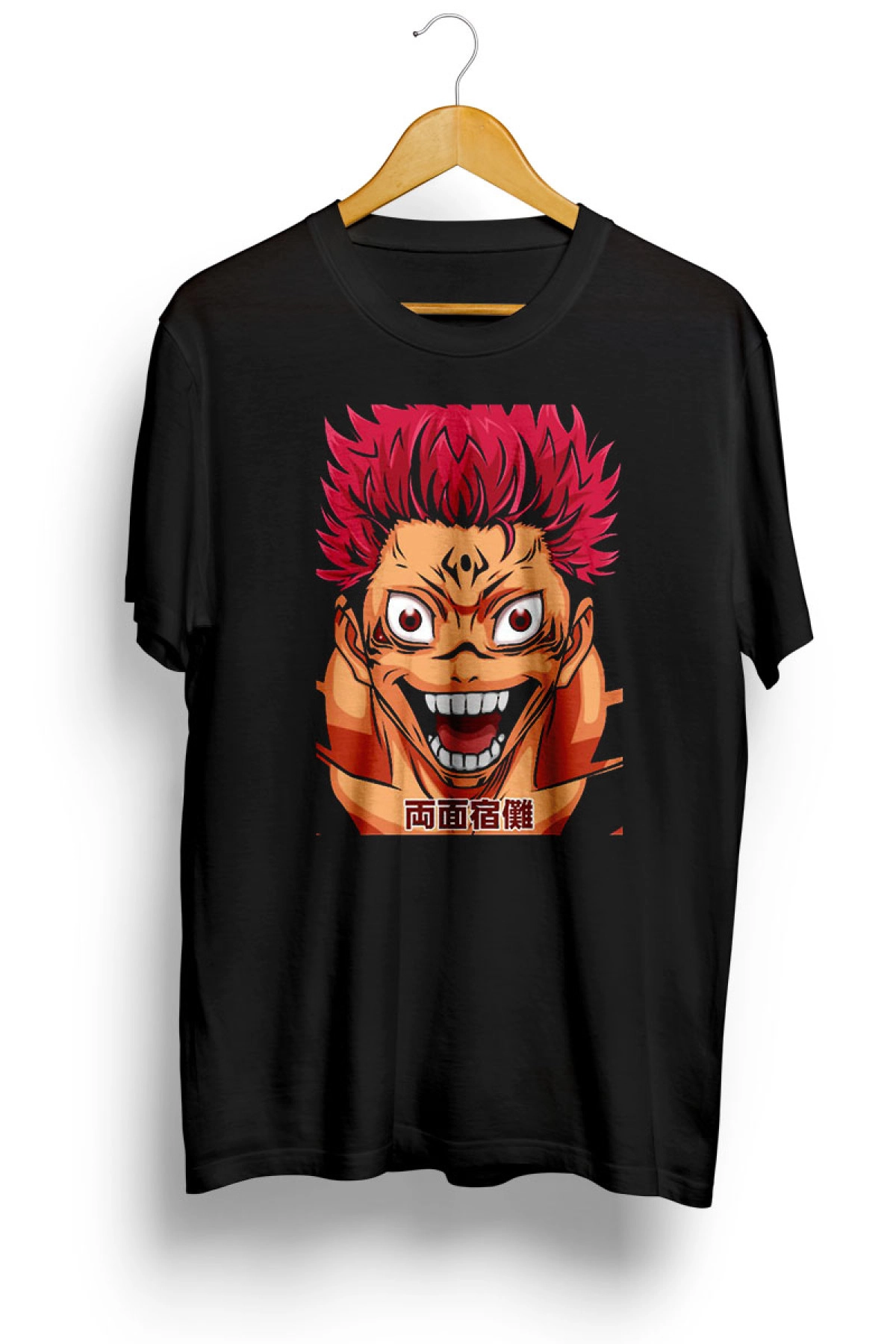 Sukuna Technic Jujutsu Kaisen Anime Baskılı Tişört
