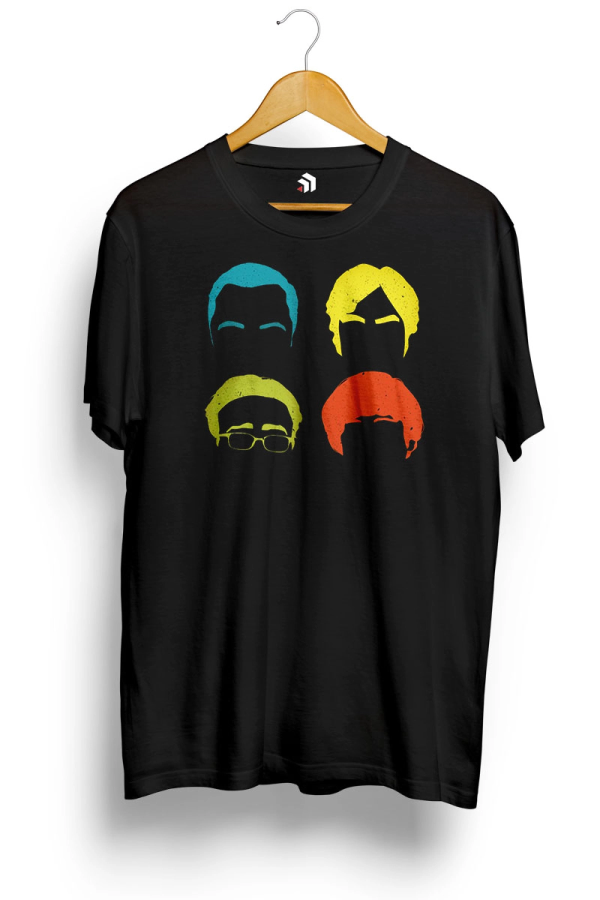 The Big Bang Theory Pop Art Baskılı Tişört