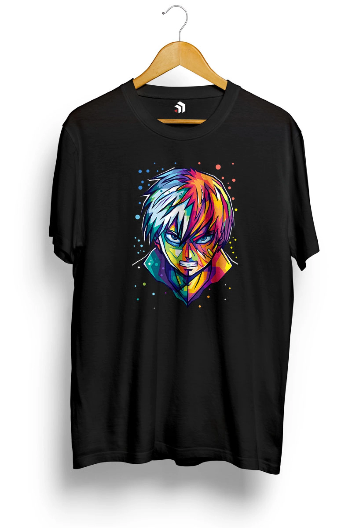 Todoroki Shoto Anime Baskılı Tişört